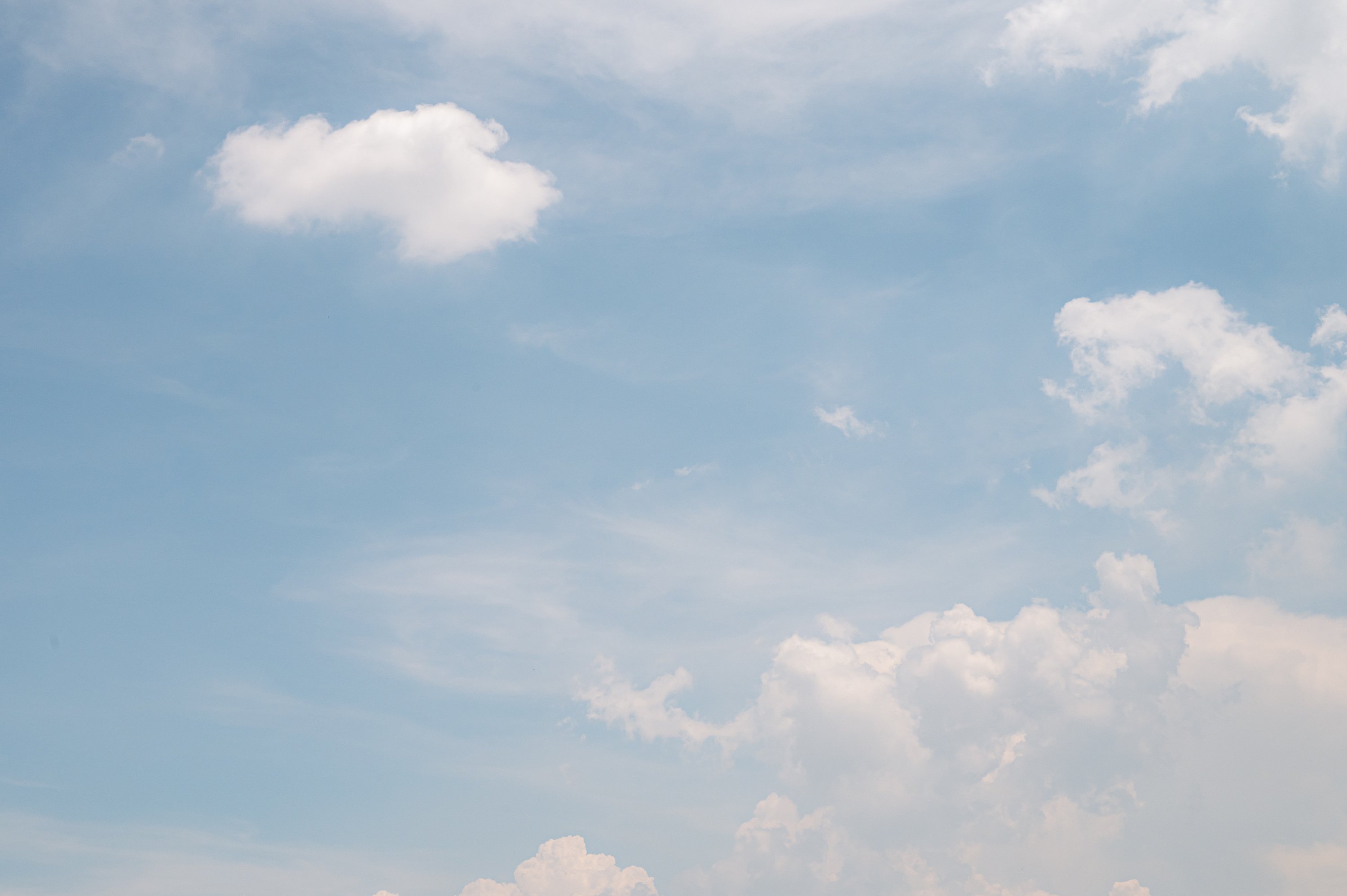 Blue Sky with Clouds